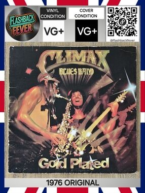 CLIMAX BLUES BAND•Gold Plated•1976 US (#SASD-7523) Santa Maria Pressing